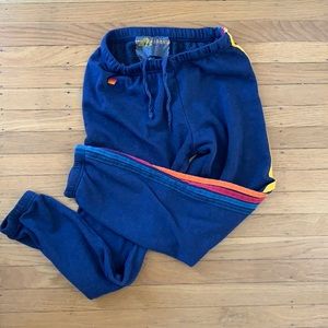 Aviator nation 5 five stripe sweatpants sweats